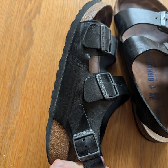 Birkenstock Milano Amalfi Leather with Soft Footbed - Size 39 main image 6